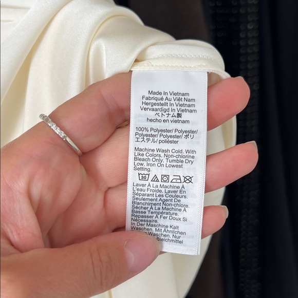 J. Crew Gwyneth slip skirt white Size L - Picture 6 of 7